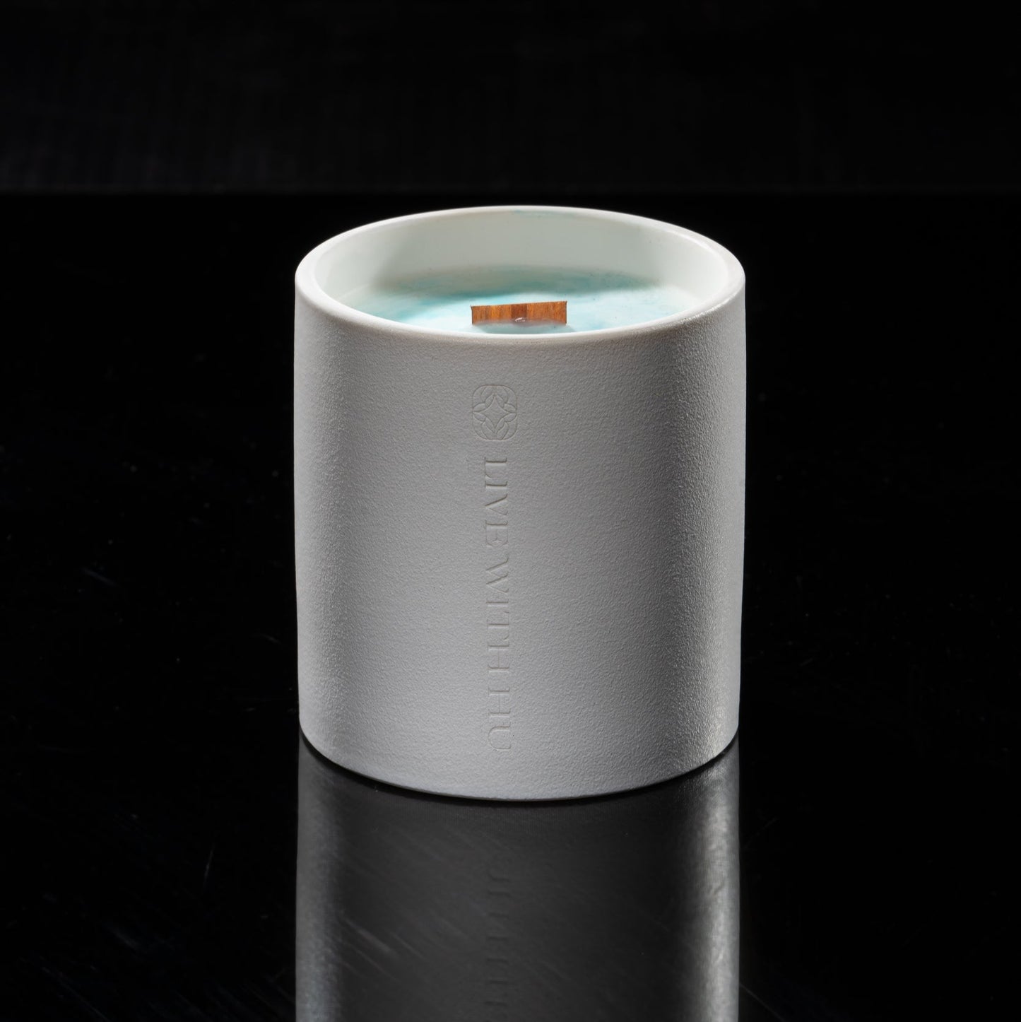 An elegant luxury Grace candle portrait.
