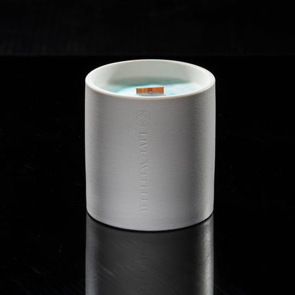An elegant luxury Grace candle portrait.