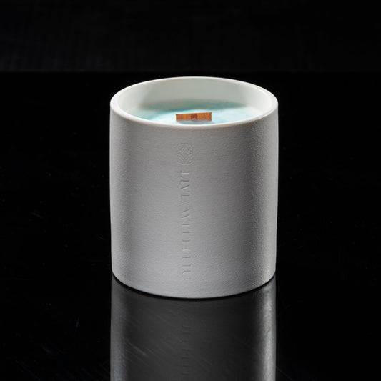 An elegant luxury Grace candle portrait.