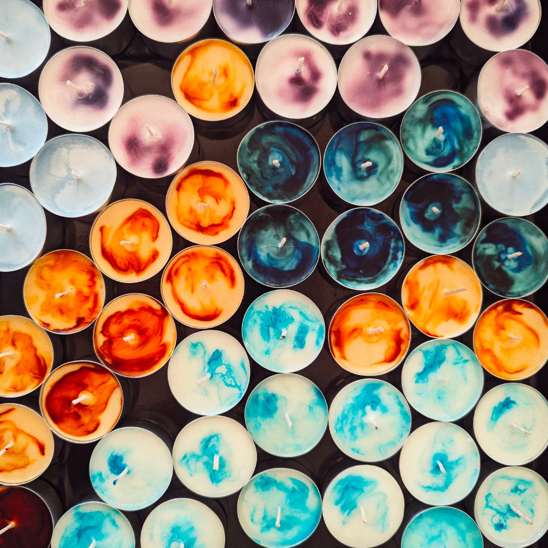 Tealight candles in assorted signature scents
